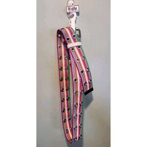 New Relic Multicolor Stripe Fabric Belt Sz M